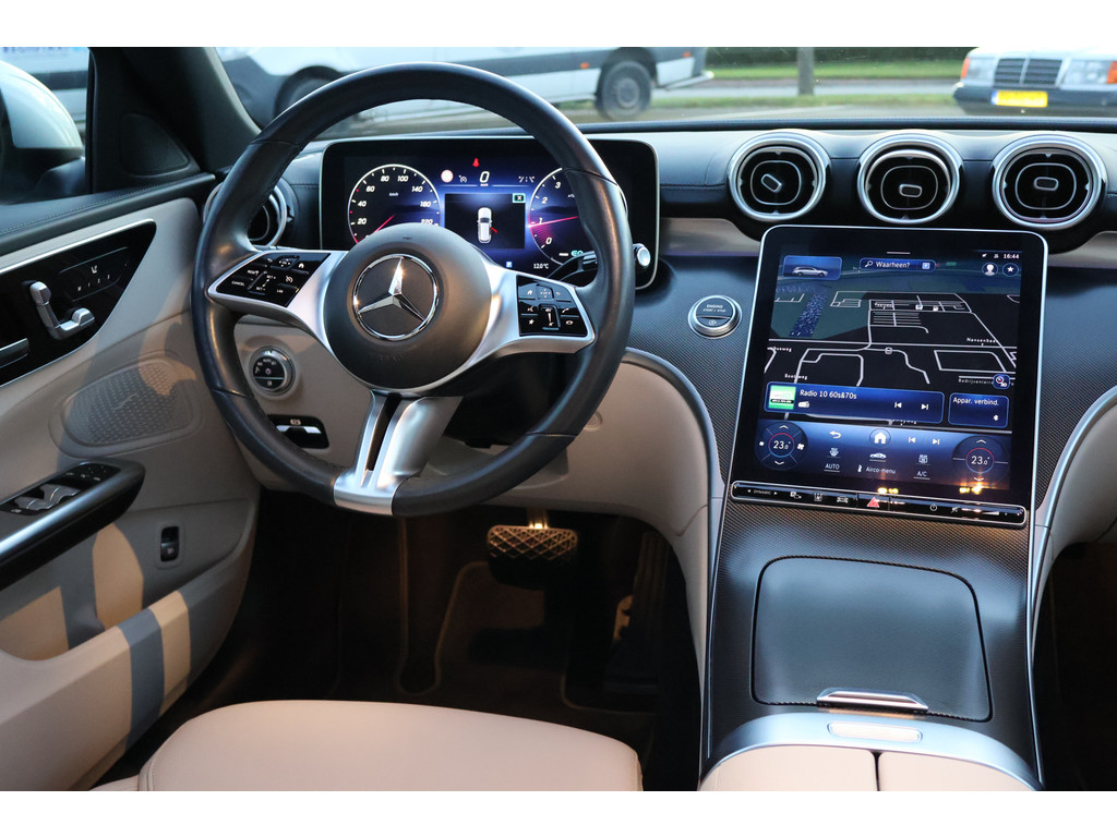 Mercedes-Benz C-Klasse Estate 200 Avantgarde l Panoramadak l Beige LEDER Interieur l MBUX l LED Adaptief l Camera l Smartphone intergratie l Memory pak 49724710-1.jpg | Sterdome B.V.